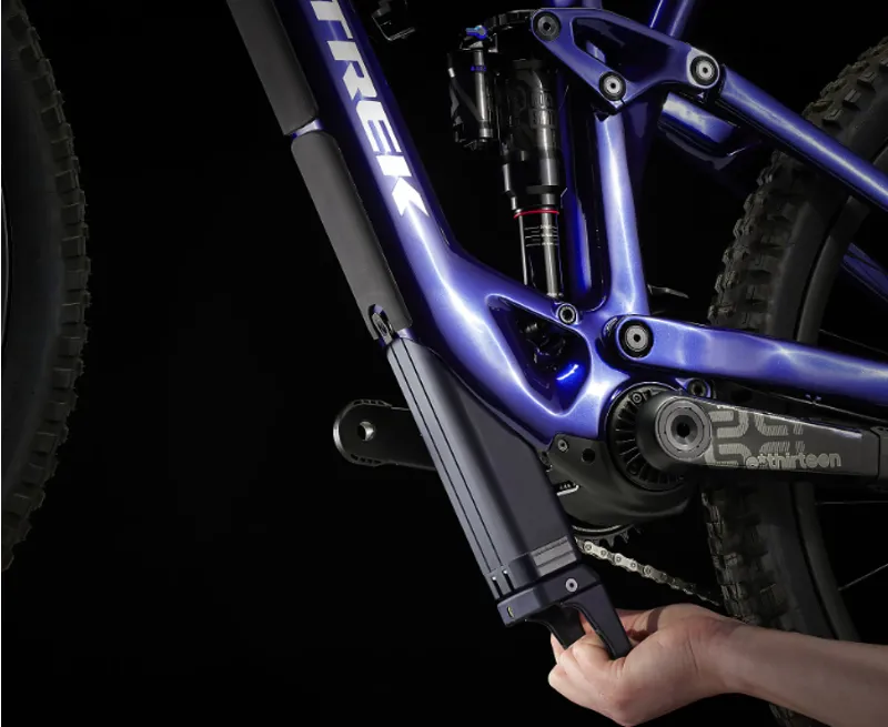 Trek Fuel EXe 9.8 XT Electric Mountain Bike 2025 in Mulsanne Blue-10